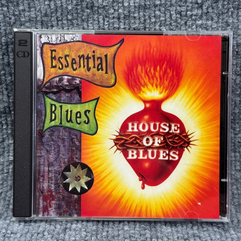 House of Blues Essential Blues 2-CD Compilation BB King John Lee Hooker 1995